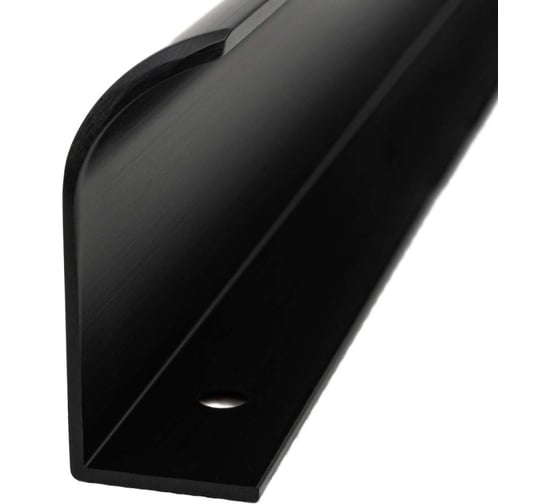 Ручка торцевая KERRON 768/897 мм, матовый черный RT-006-900 BL