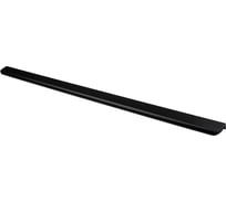 Ручка торцевая KERRON 448/497 мм, матовый черный RT-006-500 BL