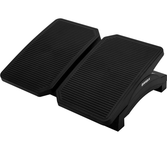 Подставка для ног BRABIX Ultra 4 43x32 см, регулировка угла наклона, 2 платформы 533039