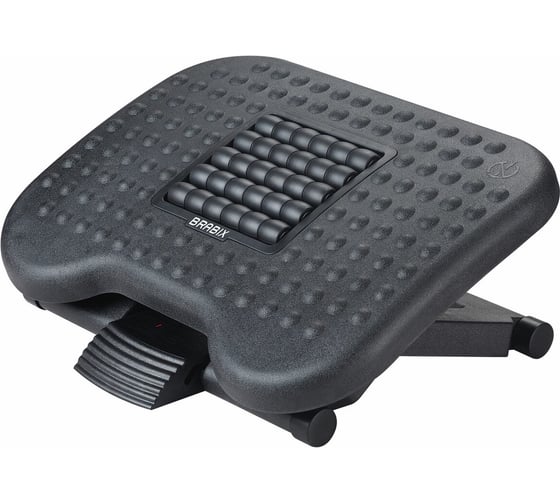 Подставка для ног BRABIX Ultra 2 44x34 см, массажер, регулировка высоты и угла наклона 533037 1