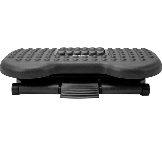 Подставка для ног BRABIX Ultra 2 44x34 см, массажер, регулировка высоты и угла наклона 533037