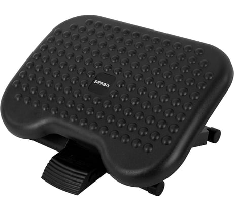 Подставка для ног BRABIX Ultra 1 46x34 см, регулировка высоты и угла наклона, 533036