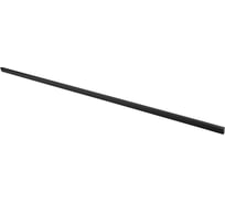 Накладная ручка Kerron, T-образная 1200 мм, матовый черный S-2638-1200 BL