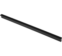 Накладная ручка Kerron, Г-образная 896 мм, матовый черный S-2639-896 BL