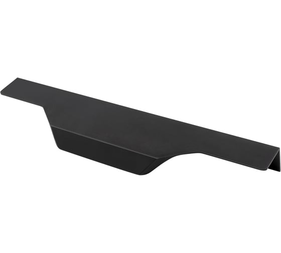 Ручка торцевая Kerron фасад 18 мм, матовый черный RT-004-200 BL RT-004-200 BL