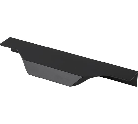 Ручка торцевая Kerron 150 мм фасад 18 мм, матовый черный RT-004-150 BL RT-004-150 BL