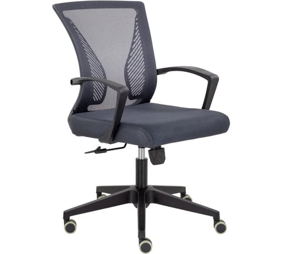 Кресло Easy Chair UP_EChair СН-800 Энжел черный Ср TW-72/Е72-к серый 2108788