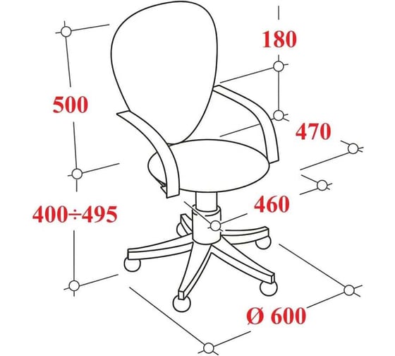 Кресло Easy Chair VT_EСhair-304 (LT) N TC Net ткань черная/сетка синяя, пластик 2199802