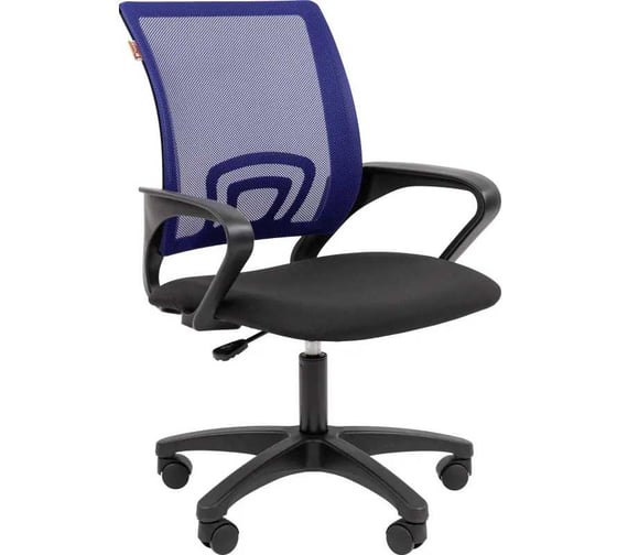 Кресло Easy Chair VT_EСhair-304 (LT) N TC Net ткань черная/сетка синяя, пластик 2199802
