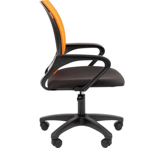 Кресло Easy Chair VT_EСhair-304 (LT) N TC Net ткань черная/сетка оранжевая, пластик 2186861