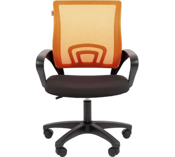 Кресло Easy Chair VT_EСhair-304 (LT) N TC Net ткань черная/сетка оранжевая, пластик 2186861