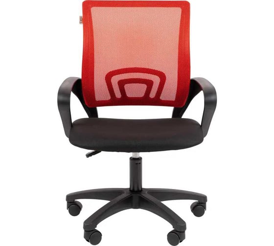 Кресло Easy Chair VT_EСhair-304 (LT) N TC Net ткань черная/сетка красная, пластик 2186860