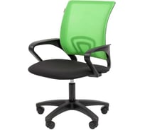 Кресло Easy Chair VT_EСhair-304 (LT) N TC Net ткань черная/сетка светло-зеленая, пластик 2186862