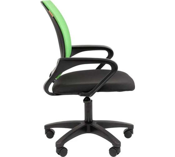 Кресло Easy Chair VT_EСhair-304 (LT) N TC Net ткань черная/сетка светло-зеленая, пластик 2186862