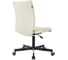 Кресло Easy Chair VB_EChair 303 PU, слоновая кость экокожа, крестовина металл черный 2188085 7