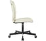 Кресло Easy Chair VB_EChair 303 PU, слоновая кость экокожа, крестовина металл черный 2188085 8