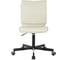 Кресло Easy Chair VB_EChair 303 PU, слоновая кость экокожа, крестовина металл черный 2188085 9