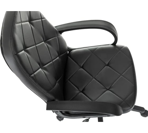 Кресло Easy Chair VB_EChair 602 PU черный экокожа, крестовина пластик 2188090