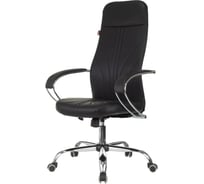 Кресло Easy Chair VB_EChair 655LT SL/TPU черная экокожа, крестовина хром 2188092