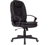 Кресло VB_EChair 668 PU Комус Мебель черный эко.кожа крестов. пластик 2188081
