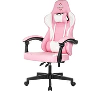 Кресло Easy Chair VB_Echair Easy Game-907 LT PU экокожа розовый/белый, пластик 2230482
