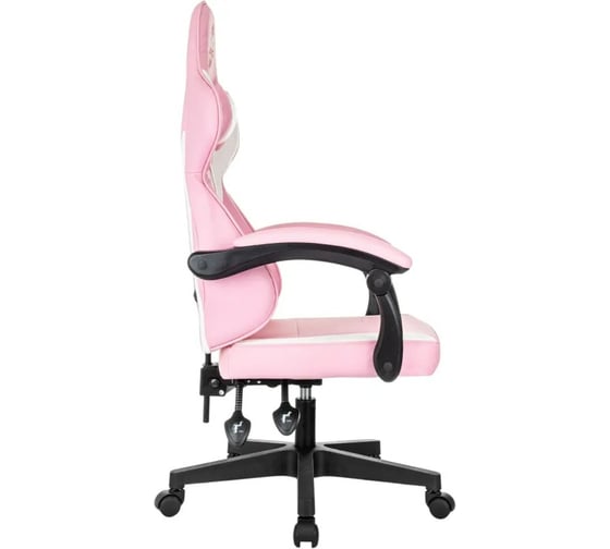 Кресло Easy Chair VB_Echair Easy Game-907 LT PU экокожа розовый/белый, пластик 2230482