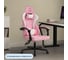 Кресло VB_Echair Easy Game-907 LT PU экокожа розовый/белый, пластик Easy Game 2230482 1