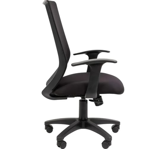 Кресло Easy Chair VT_EChair-672 TC ткань/сетка черный, пластик 2086001