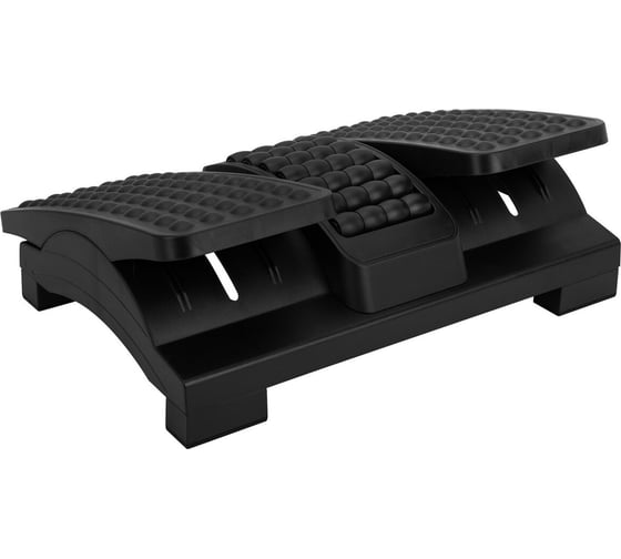 Подставка для ног BRABIX Ultra 5 43x32 см, массажер, регулировка угла наклона, 2 платформы, 533040