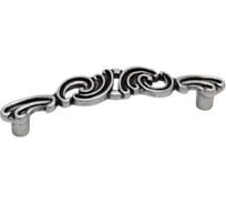 Ручка-скоба Giusti 96мм, отделка старое серебро с блеском WMN.810X.096.M00E8