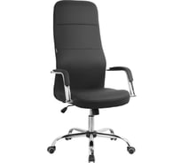 Офисное поворотное кресло KSG Kingstyle SHL-16 Glance PU Chrome (черный) KS-001021