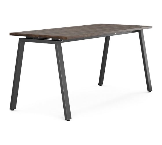 Стол офисный Kobor A-140/70 black/charlston 210511