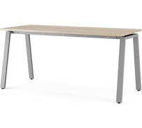 Стол офисный Kobor A-140/70 aluminum/natural 210698