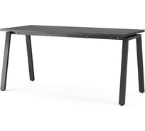 Стол офисный Kobor A-160/70 black/wood 210470