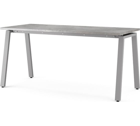 Стол офисный Kobor A-160/70 aluminum/chicago 210657 1