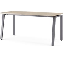 Стол офисный Kobor AB-140/70 graphite/natural 211010