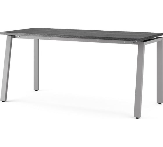 Стол офисный Kobor AB-140/70 aluminum/wood 211093 1