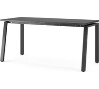 Стол офисный Kobor AB-160/70 black/wood 210886