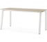 Стол офисный Kobor AB-160/70 white/natural 211219 1