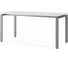 Стол офисный Kobor P-140/70 aluminum/premium 210219 1