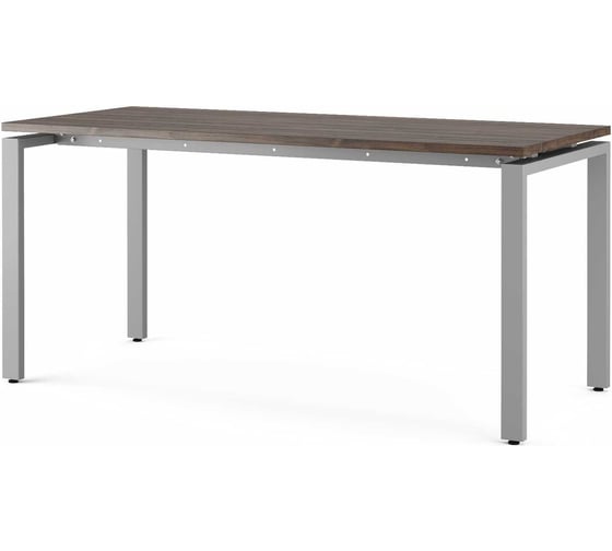 Стол офисный Kobor P-160/70 aluminum/charlston 210304