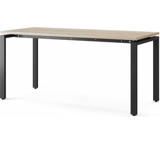 Стол офисный Kobor P-140/70 black/natural 210074