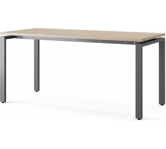 Стол офисный Kobor P-160/70 graphite/natural 210179
