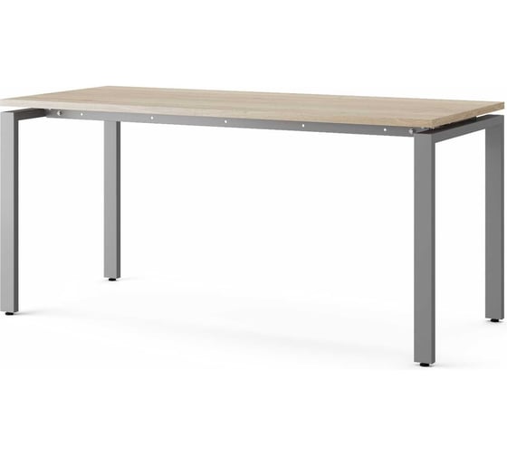 Стол офисный Kobor P-160/70 aluminum/natural 210283 1