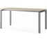Стол офисный Kobor P-140/70 aluminum/natural 210282 1