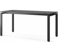 Стол офисный Kobor P-160/70 black/wood 210054