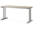 Стол офисный Kobor T-140/70 aluminum/natural 212778 1