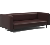 Диван офисный 3-х местный Шарм Акцент экокожа шоколад 34062026604
