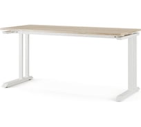 Стол офисный Kobor L1-140/70 white/natural 212050
