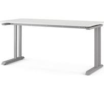 Стол офисный Kobor L1-140/70 aluminum/premium 211883